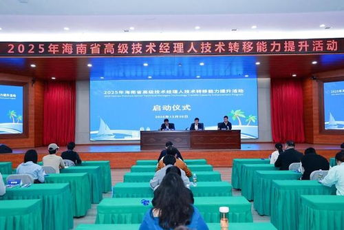 2025年海南省高級技術經理人能力提升活動在?？谂e辦 聚焦?？谛畔⒓夹g咨詢服務創新